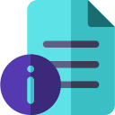 Document icon with an information symbol